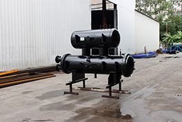 船用換熱器，管程不銹鋼，殼體鎳銅